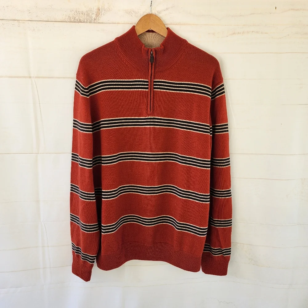 Brooks Brothers Merino Wool Mens Sweater